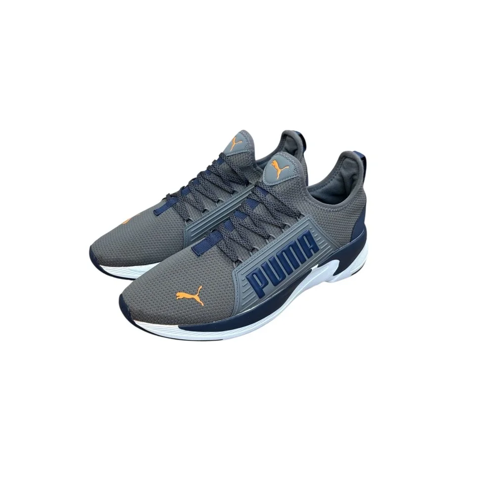 Puma Softride Premier Enzo NXT Athletic Shoes Navy Blue Slip-on Sneakers Size 12